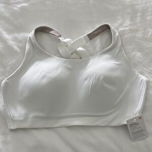 Lululemon Athletica white Sports Bra- Brand New